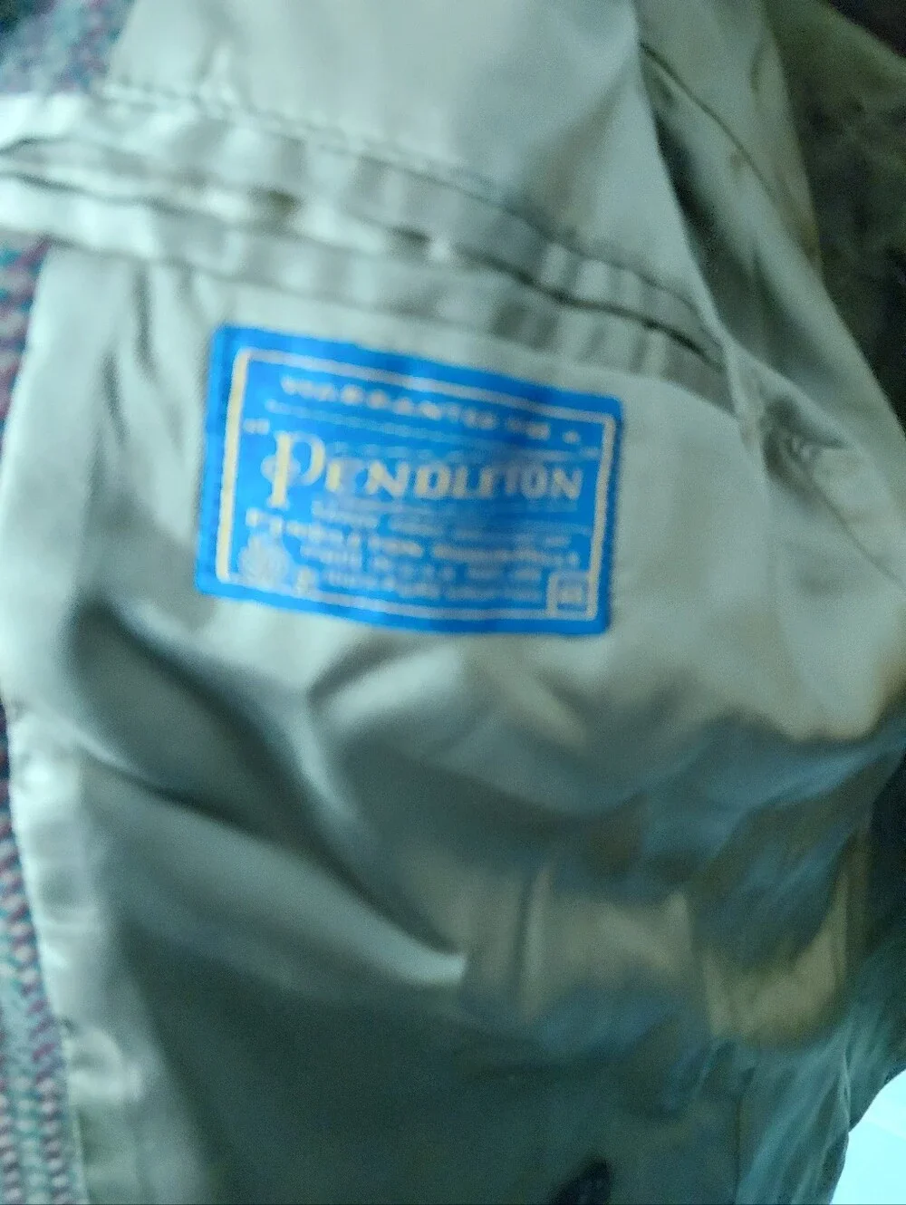 Pendleton Brown Glen Plaid Sport Coat